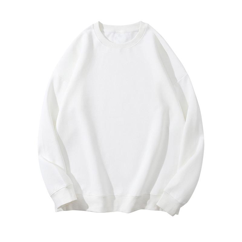 Плюс Размер Женская мода Новая свободная спортивная толстовка с длинными рукавами и круглым вырезом