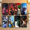 Чехол для телефона Кацуки Бакуго - Геройская Академия Для Samsung S26,S25,S24,S23,S22,S21,S20,Ultra,Plus,FE Черный Мягкий Чехол