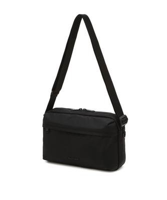 Jillstuart Men Acc [Brooks] Черная нейлоновая сумка через плечо с деталями-логотипом Juba6F533Bk