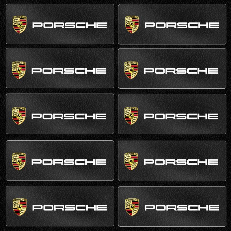 Универсальная 3D металлическая эмблема-наклейка для автомобиля и мотоцикла, Декор для Porsche Carrera Cayenne Panamera Macan Boxster 911 928 918