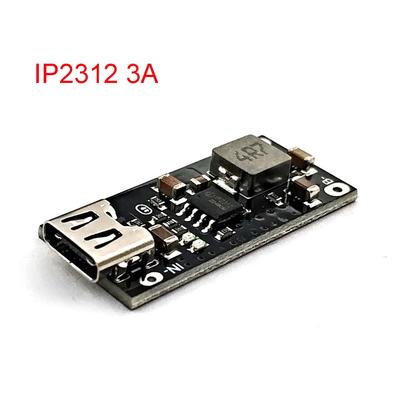 Вход USB Type C Высокий ток 3A Полимерная Троичная Литиевая Батарея Плата Быстрой Зарядки IP2312 Режим CC/CV 5В До 4,2В 4,35В