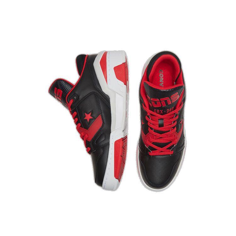 Converse Erx 260 Sport Comfort Низкие Ретро Баскетбольные Кроссовки Унисекс Черные Красные 167109C