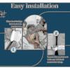 Mattress Connector For Twin Beds To King Size | Includes Mattress Strap - Ri