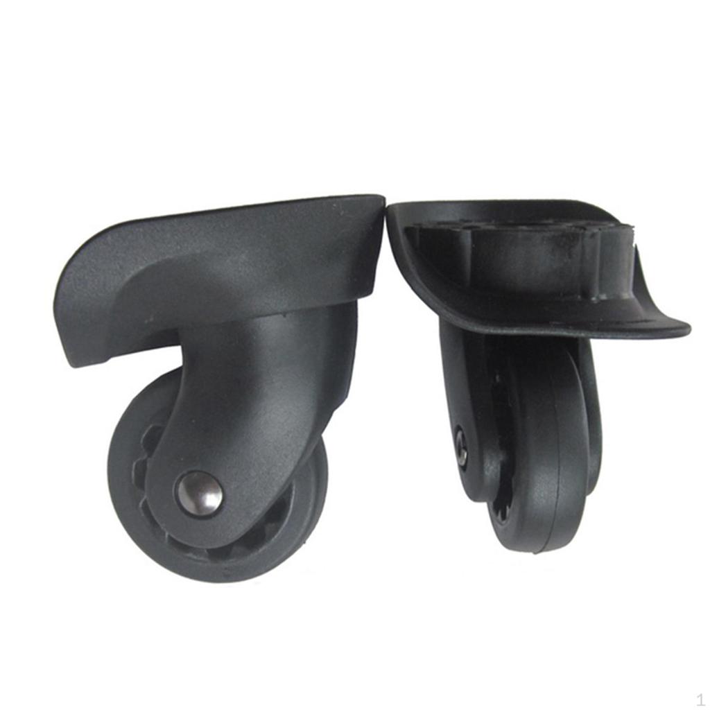 A35 Luggage Wheel Replacement Universal Durable Wear Resistant Suitcase Wheels Swivel Casters for