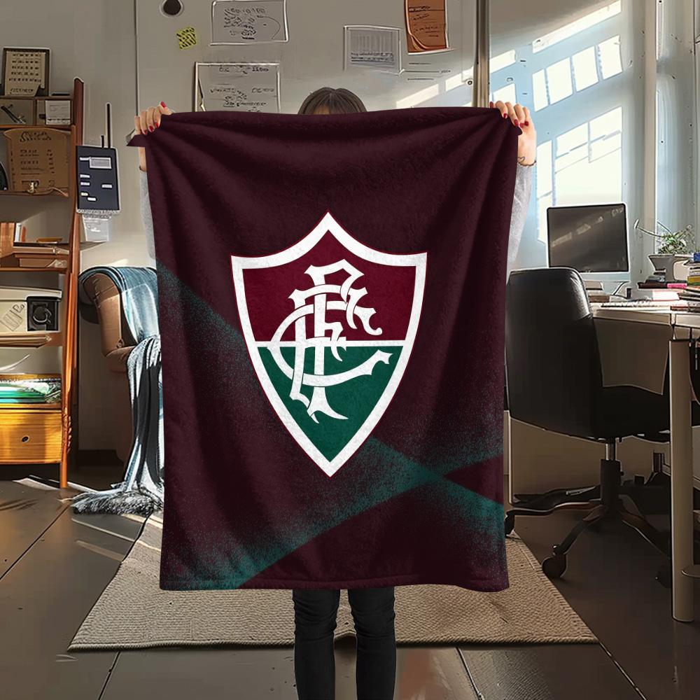 Fluminense FC Flannel Blanket, High quality Comfortable for All Seasons, Home Decor, Warmth and Comfort