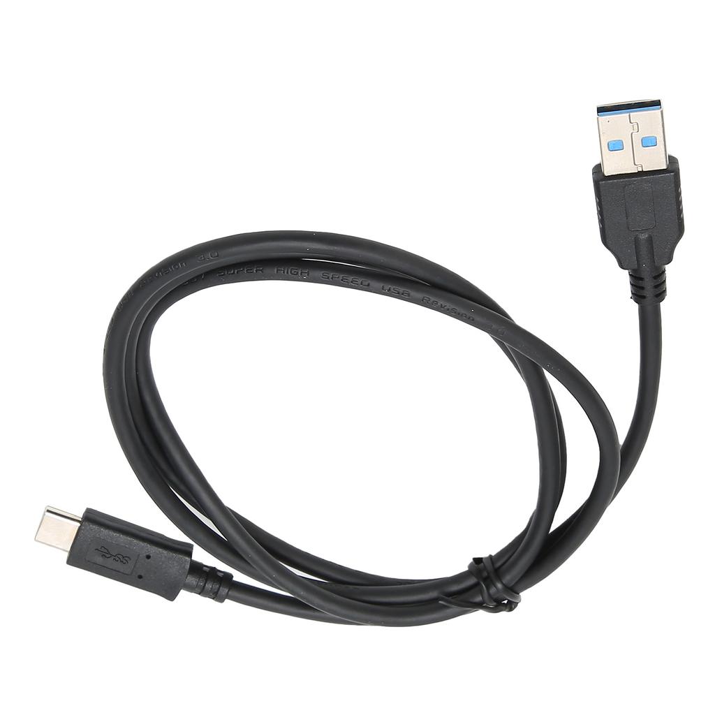 Зарядный кабель Черный ПВХ 1 метр Быстрая скорость TypeC USB3.1 на USB3.0 Зарядный шнур
