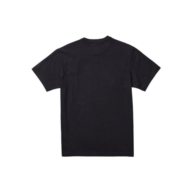 New Era X Соник Ежик Мультяшная футболка с круглым вырезом Унисекс Топы Черный 13037720