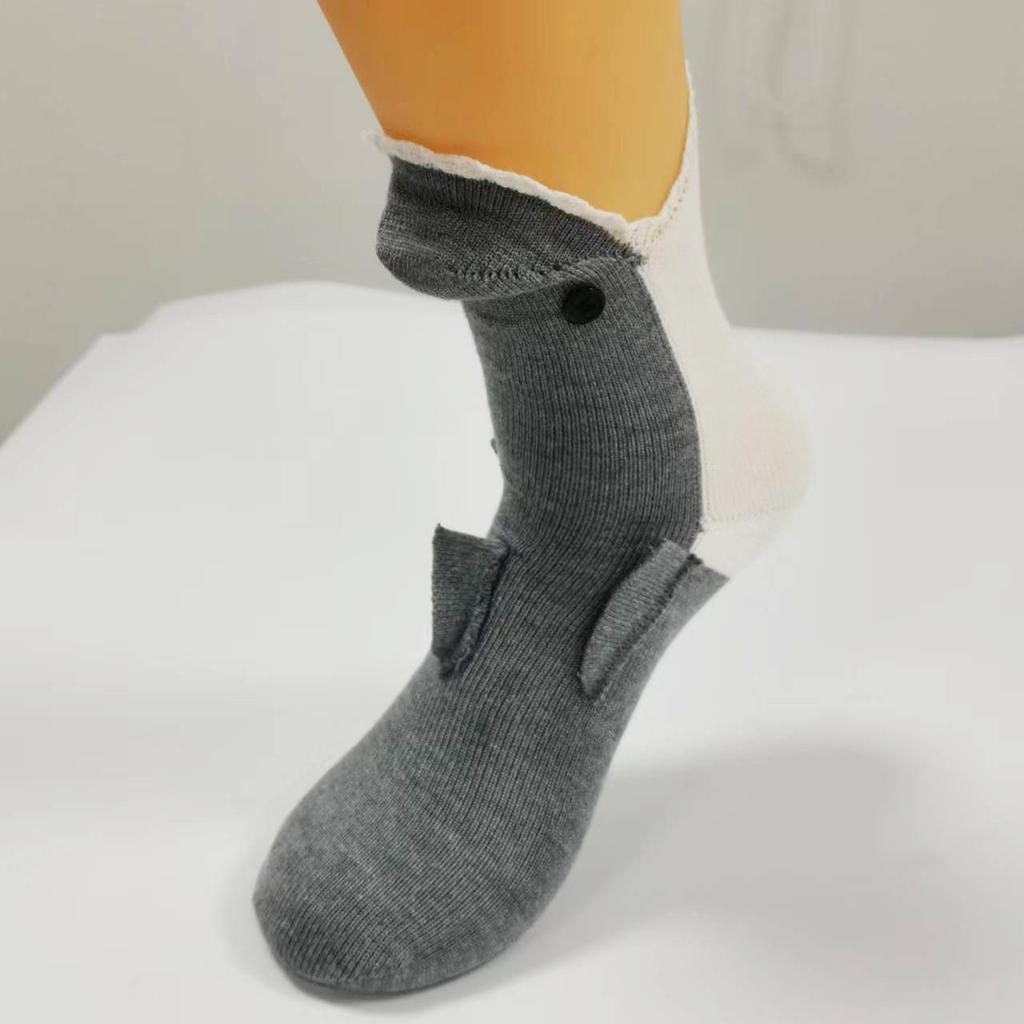 Рождественские вязаные носки-тапочки с крокодилом и акулой - Уютные и теплые, Хит