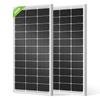 Solar Panel 200W 100W 2 Panels Monocrystalline Conversion Efficiency Solar Panel PERC High Performance Solar Charge Energy Saving Car Boat Roof