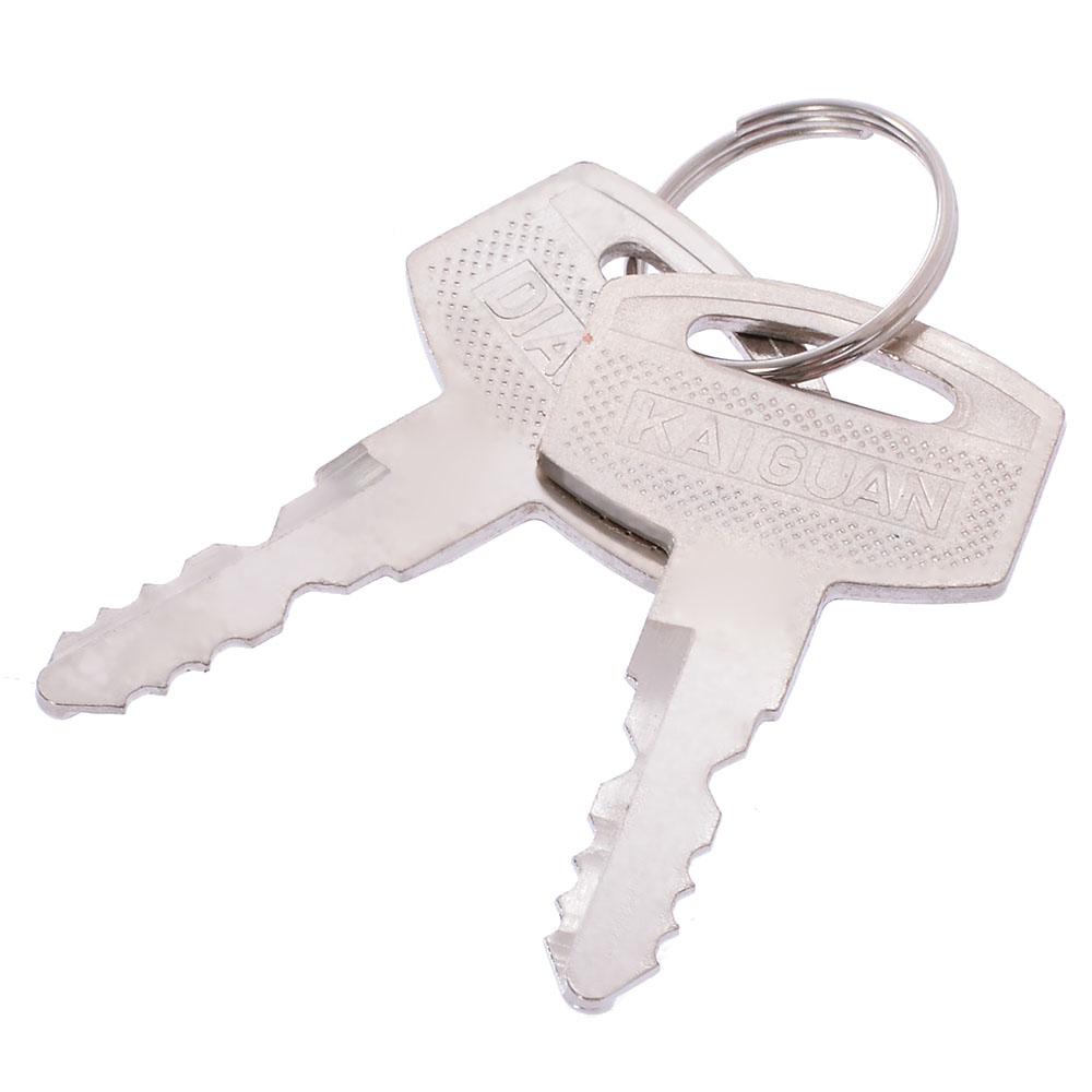 Универсальный сменный цилиндр замка зажигания для трактора с 2 ключами