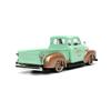 Jada Toys JUST TRACKS series 1/24 1953 chevy pickup mint green/gold Finished product