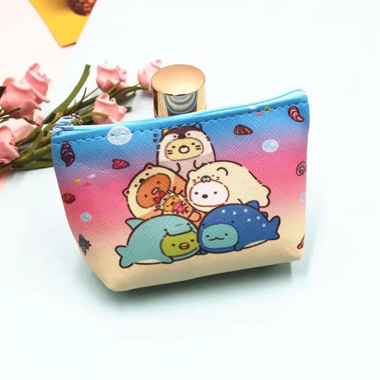 Детский милый креативный ПУ кошелек для монет, сумка для хранения наушников и ключей, детский кошелек для монет, мини-кошелек, милый кошелек, милый кошелек