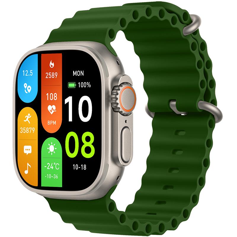 2024 Новые мужские смарт-часы HK10 ULTRA-A с экраном HD и высокой частотой обновления, женские смарт-часы с защитой от влаги IP67, поддержка Bluetooth, вызовов NFC