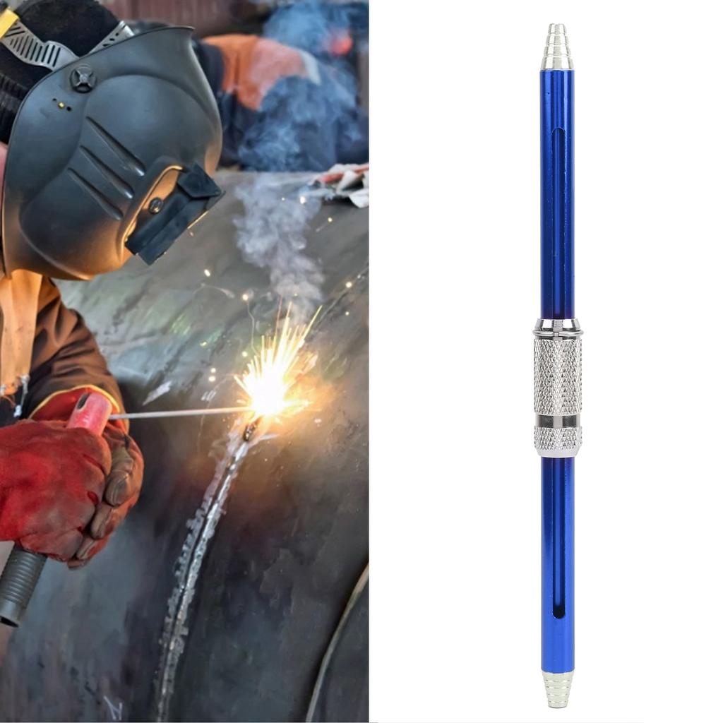 Ручка подачи проволоки для сварки TIG, держатель для стержня из нержавеющей стали, наполнительное оборудование, синий