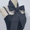 Ins Style Decorative Fake Collar Strap Bow Temperament Versatile Bow Tie Adjustable Trendy and Fashionable