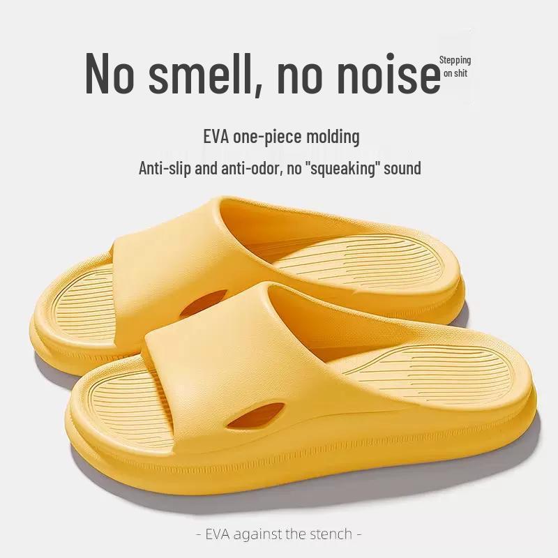 Тапочки Eva с нескользящей толстой подошвой: Летние варианты для мужчин и женщин для использования в помещении и на открытом воздухе, комфорт без запаха