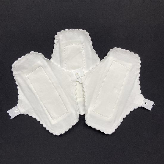 Underwear Lining Cloth Washable Strong Water Absorption with Waterproof Layer Hypoallergenic Cotton Sanitary Pad for Wife