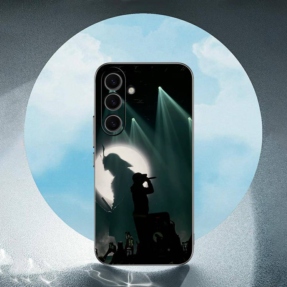 B-BENY J-JR Luxury Black Phone Case For Samsung Galaxy S23 S24 S25 Ultra S22 Plus S21