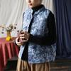 Johnature Женские винтажные жилеты на пуговицах, пальто с цветочным принтом и хлопковой одеждой, весенние женские жилеты в китайском стиле