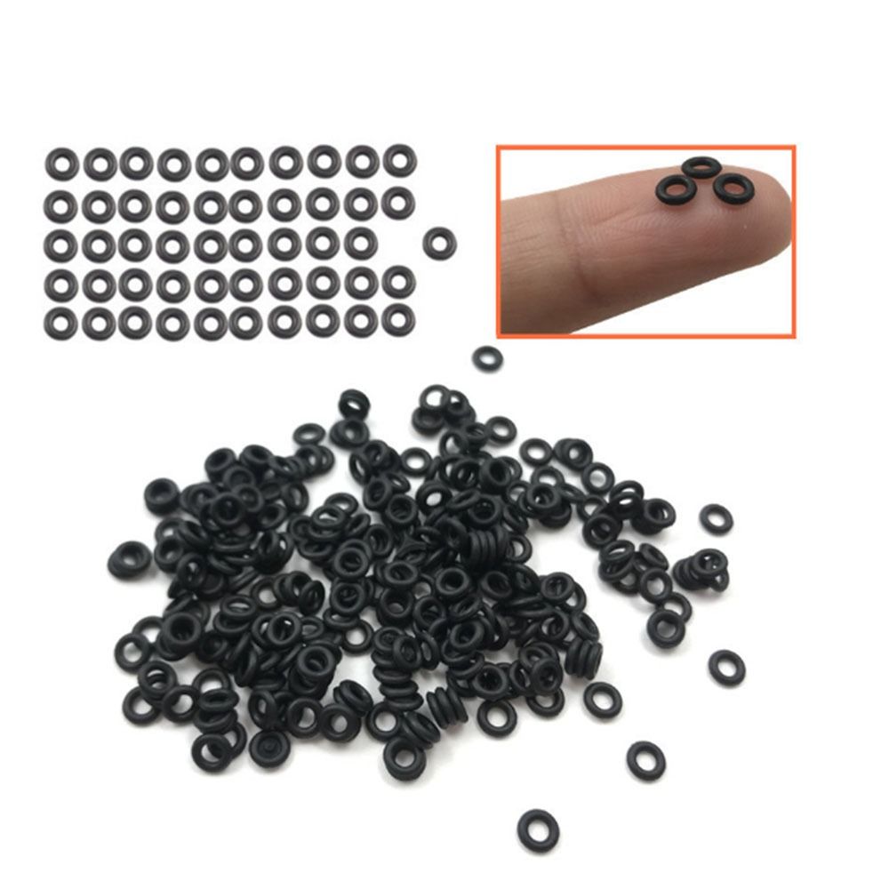 50PCS Nitrile Rubber Washer Gasket Set Black Rubber O Ring Set Plumbing Sealing Repair