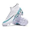 New breathable football shoes men and women adult students long nails AG long nails outdoor high-top football shoes spot