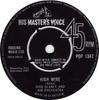 7inch Record IVOR SLANEY & HIS ORCHESTRA - High Wire POP1347 His Master's Vo 1964 UK Jazz Used