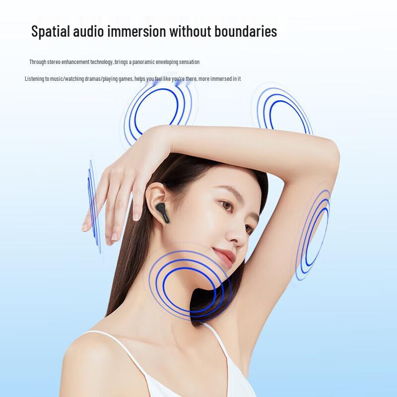 Lenovo PD1 True Wireless Полувнутриканальные Bluetooth-наушники