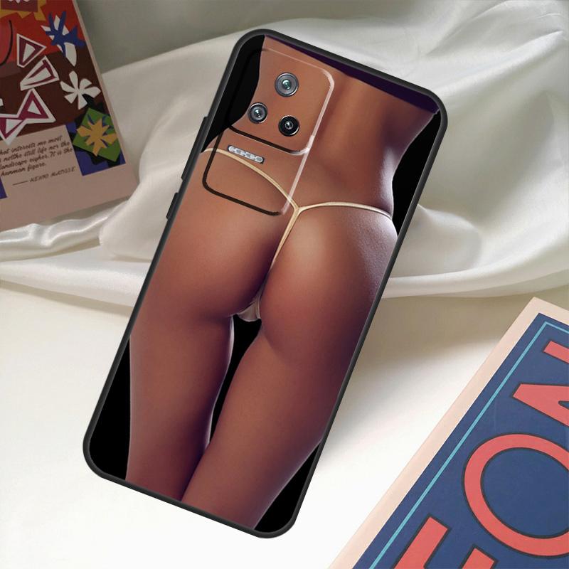 Чехол Sexy Girl Ass Bum для POCO X6 Pro X3 X5 F3 F5 M5s M6 Pro Xiaomi 14 Ultra 11T 12T 13T Pro 12 13 Lite Cover