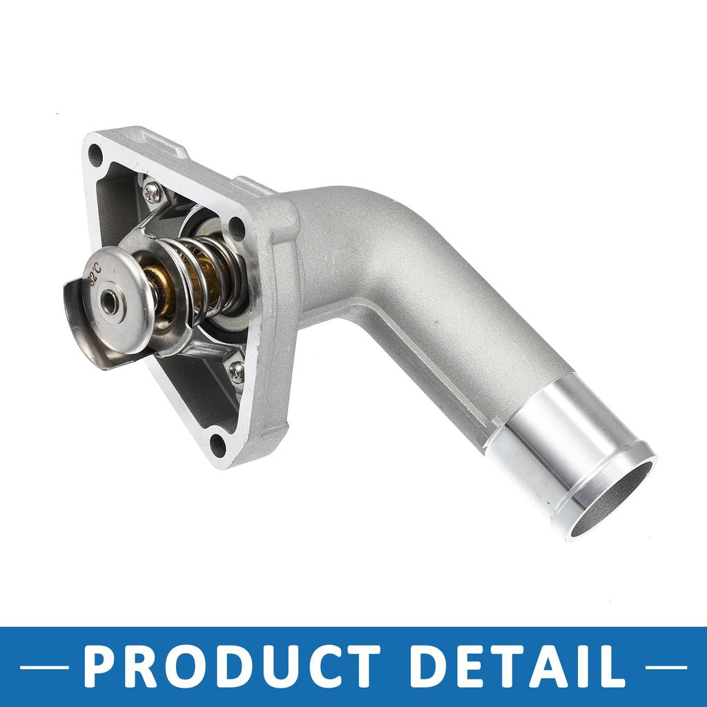 ABSOPRO Корпус термостата системы охлаждения двигателя 212008J10B Корпус термостата для Nissan Quest Черный 2004-2009,