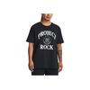Under Armour Футболка для тренировок Project Campus Project Rock с буквенным принтом, женские топы, черный цвет 1382175-001