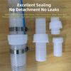 Garden Water Adaptor Hose Coupling Joint Fitting Plastic Quick Connector  Watering System