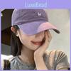 Stylish Baseball Purple Cap Women With Adjustable Fit Casual Embroidery Design