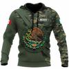 Hoodies Mexico Flag 3d Print Camouflage Sweatshirts Men Women Hooded Oversize Hoodie Fashion Kids Pullover Sweatshirts Tracksuit