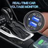 Dual USB 4.2A 12-24V Car Boat Motorcycle Tractor Charger Power Plug Outlet With Touch Switch Fast Charge RV/yacht Modification