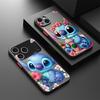 Чехол для iPhone 17 Pro Max 17e 7 8 SE Air XS XR 15 16 Plus 14 11 12 13 Mini Задняя крышка телефона Мультяшный Стич