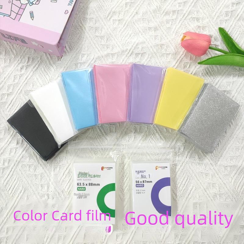 Высокопрозрачная CPP-пленка для карточек размером 3 и 6 дюймов в альбоме Polaroid с тематикой попкорна.