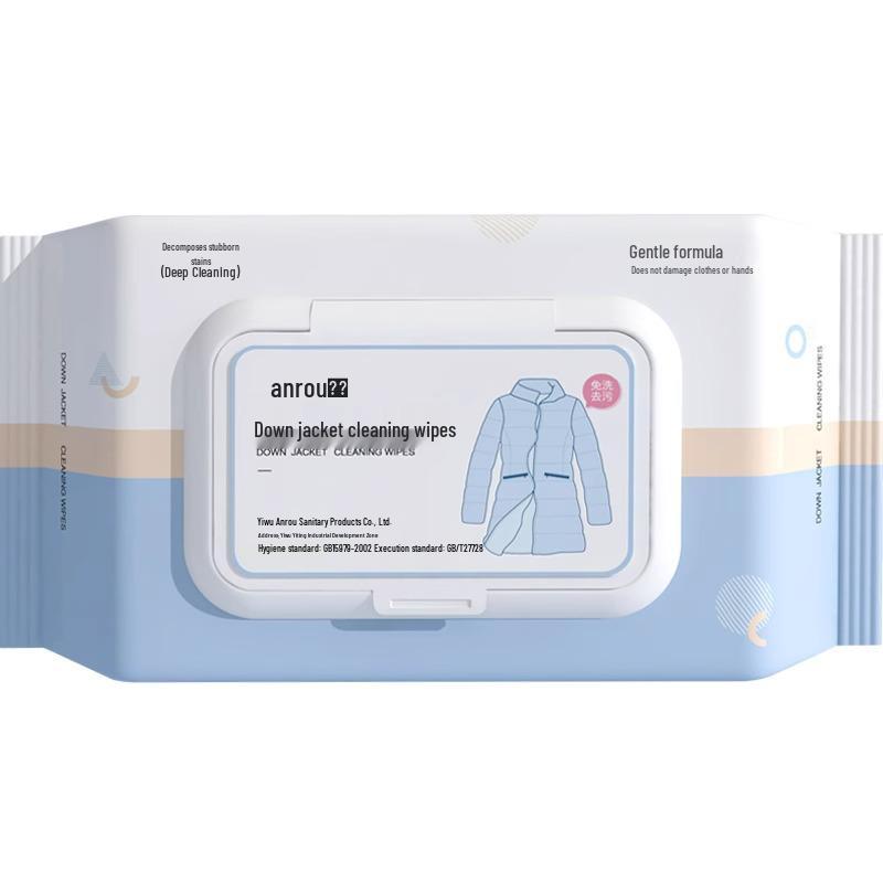 Портативные салфетки для удаления пятен без стирки для чистки пуховиков - Мощные, специализированные, сухие и влажные салфетки