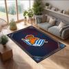 Real Sociedad FC Soccer Football Pattern Soft Area Rug Non Slip Indoor Floor Carpet Sports Decor Mat for Bedroom
