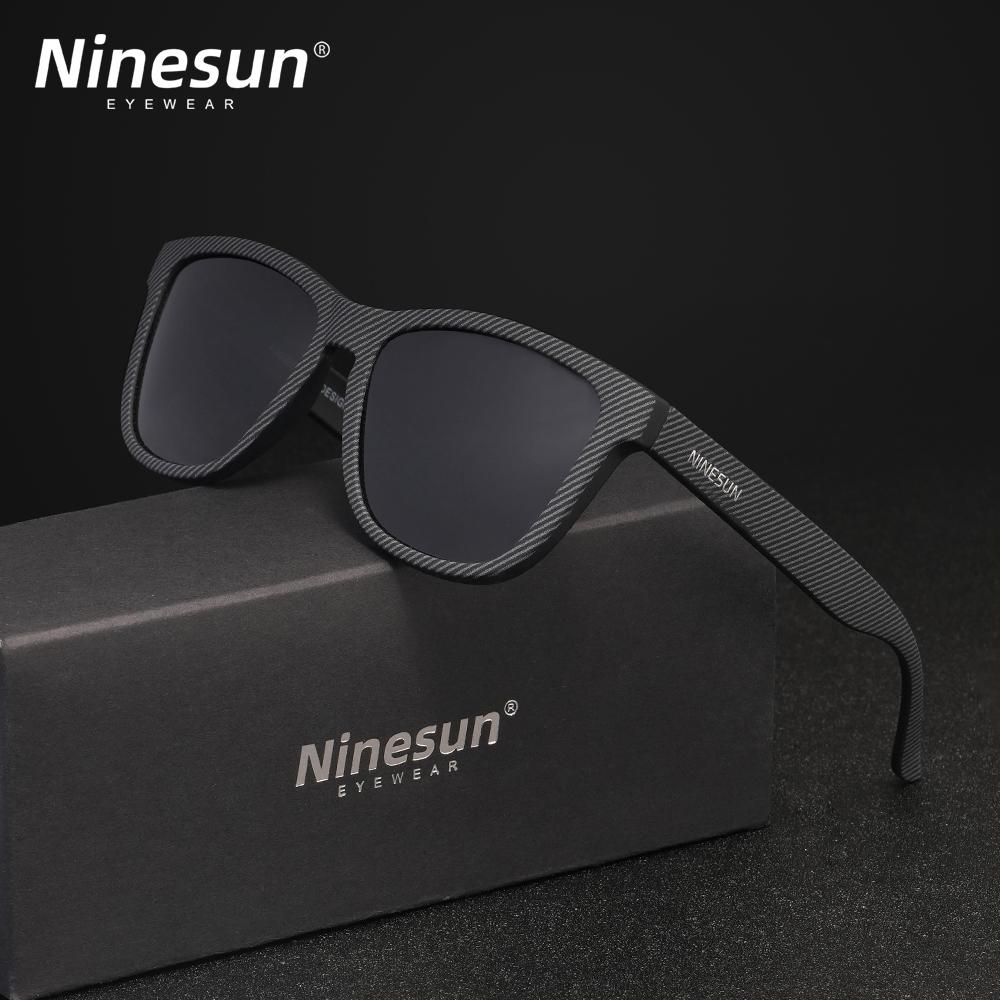 NINESUN Модные мужские солнцезащитные очки поляризованные UV400 солнцезащитные очки сверхлегкие TR90 женские очки для рыбалки вождения на открытом воздухе