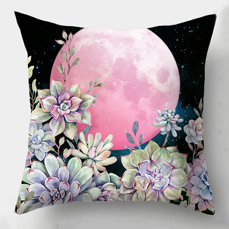 Модная цветочная наволочка, декоративная подушка, диванная подушка, украшение для гостиной, чехол