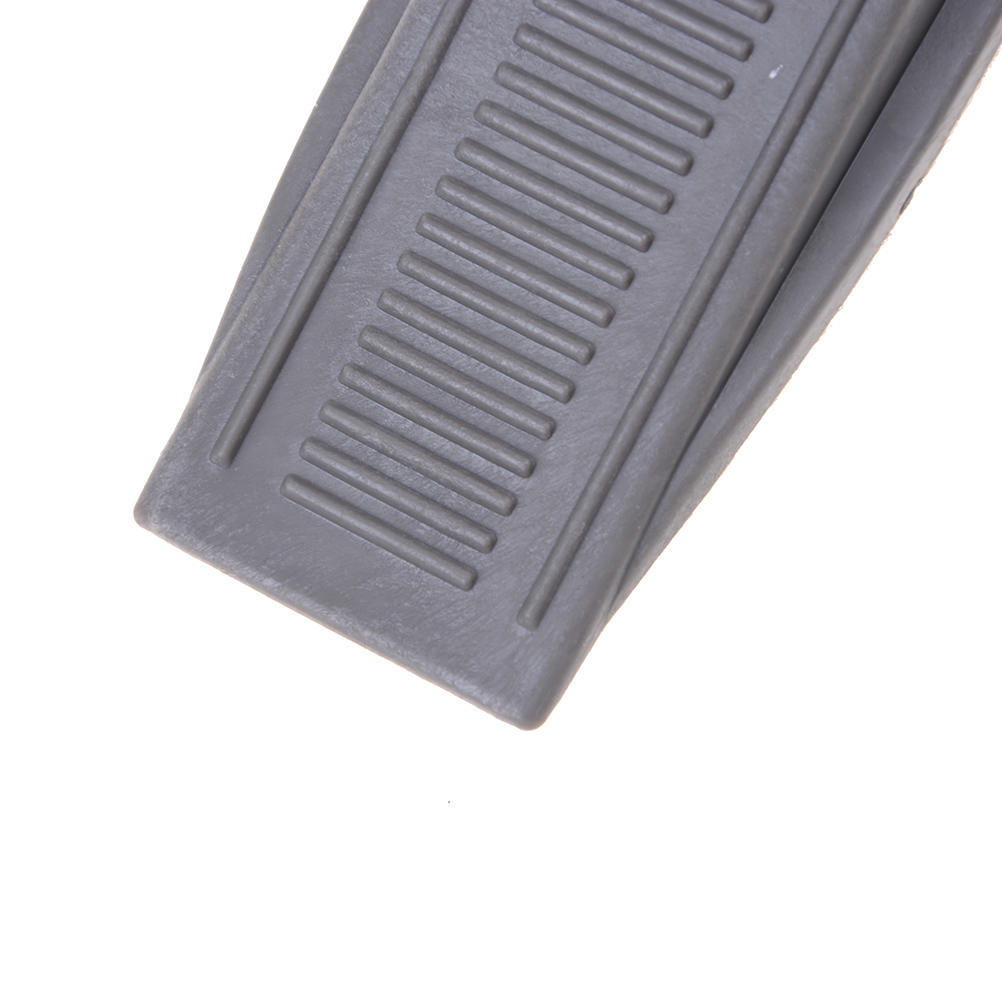 1 шт. Дверные клиновидные резиновые дверные упоры, нескользящие черные резиновые дверные буферы