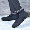 Winter Large-size Men's Medium-top Warm Snow Boots Thickened and Velvet Casual Men's Shoes Are Hot-selling