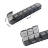 Compartments 7 Compartments Travel Pill Case Mini Dispensers 7 Days Pill Storage Box Pill Boxes