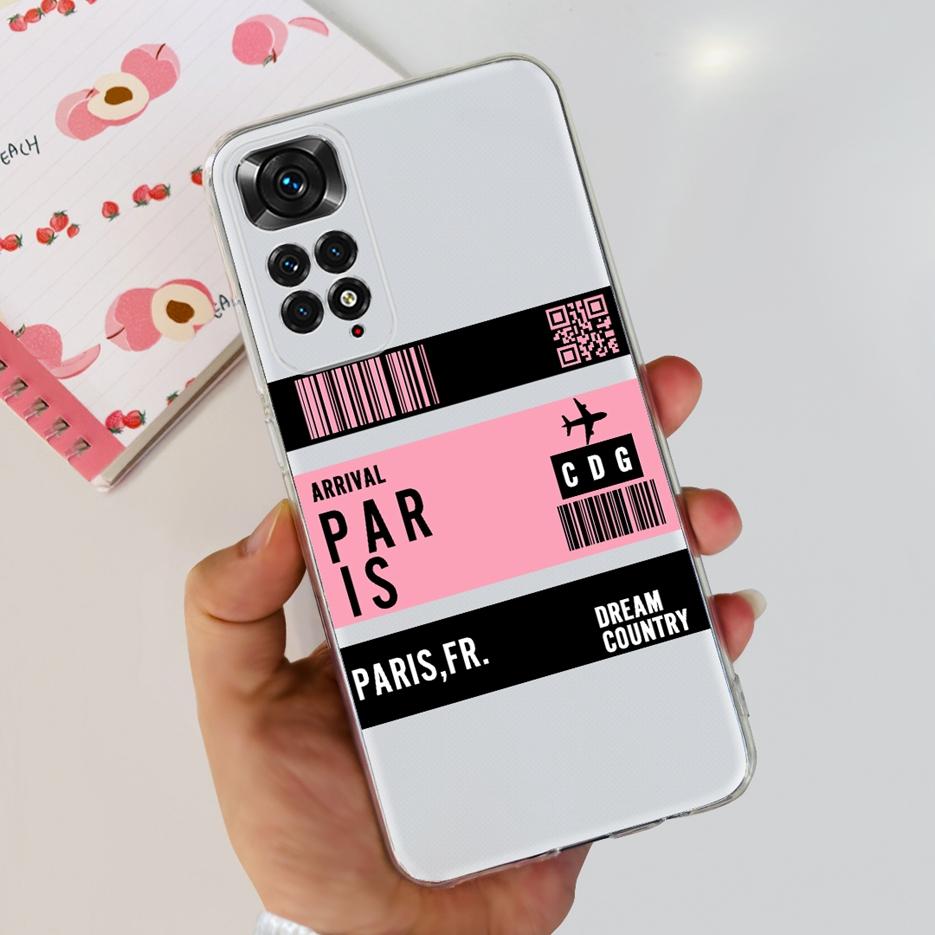 For Xiaomi Redmi Note 11 Case Redmi Note 11S 4G Colorful Painted Cover Soft Funda Phone Case For Xiaomi Redmi Note 11 Pro Bumper