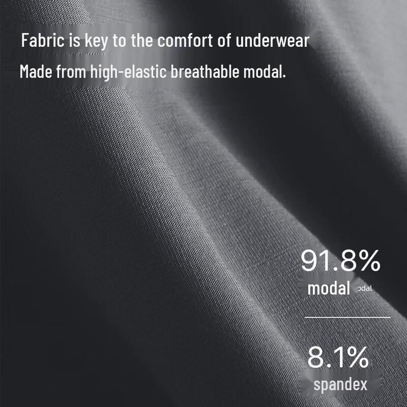 Xueximan Modal Men's Antibacterial Boxer Briefs