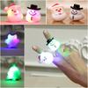 Christmas Gift Gift Dance Party Finger Light Toy Christmas Glow Ring for Adults and Children