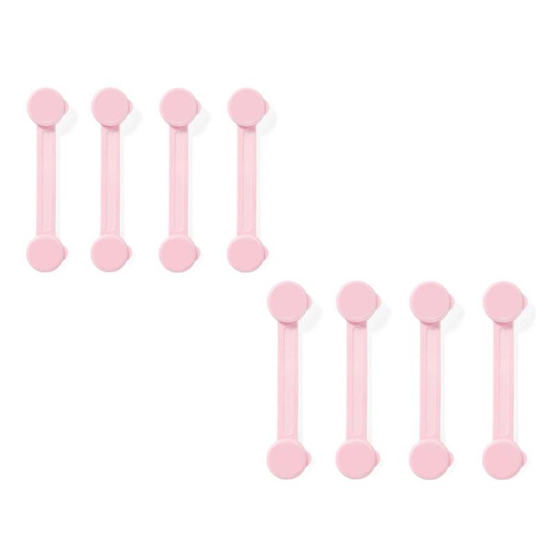 4/8/10 шт./лот Детский замок Защита детей Детский ящик Противооткрывающаяся дверь шкафа Холодильник Противозащемляющая пряжка безопасности