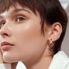 ANIA HAIE Duo Natural Freshwater Pearl Stud 925 Silver Earrings E058-07G