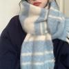 Winter Imitation Cashmere Scarf For Women High-End Korean Style Warm Scarf Fashionable And Versatile Thickened Shawl