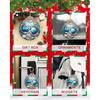 Crab Ornament Christmas Decor Beach Gifts for Women, Crab Christmas Ornament - Beach House Decor Gifts, Crab Christmas Tree Decoration Acrylic